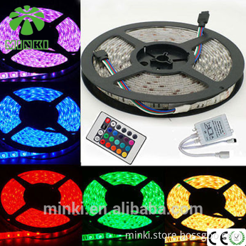 NEW 5M 300 LED Strip Light 3528 SMD/RGB Ribbon Tape Roll Waterproof IP65 DC 12V